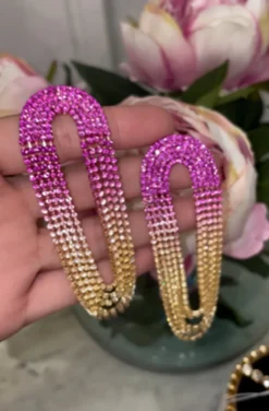 PENDIENTES SHADES OF PINK VIOLA