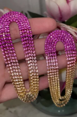 PENDIENTES SHADES OF PINK VIOLA