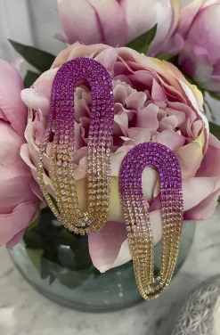 PENDIENTES SHADES OF PINK VIOLA
