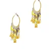 PENDIENTES TARA AMARILLO