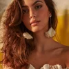 PENDIENTES TULIP MARFIL