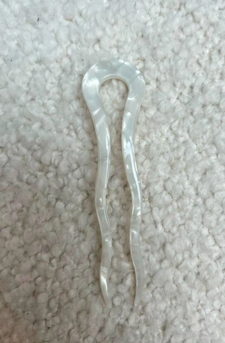 PINCHO DEL PELO MARFIL