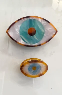 PINZA MEDIANA DEL PELO OJO DE LA SUERTE