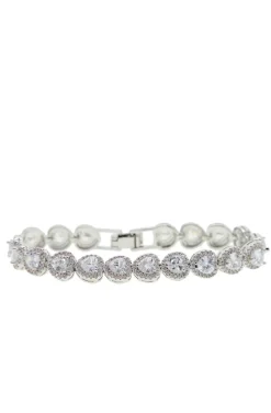 PULSERA CORAZONES RACIMO