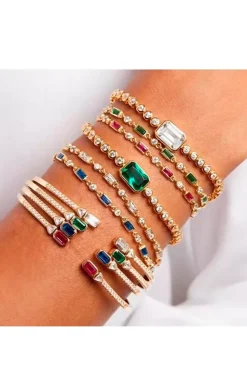 PULSERA ELISABETH VERDE ESMERALDA