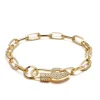 PULSERA ESLABONES HEART LOCKED