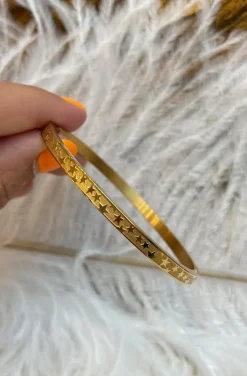 PULSERA ESTRELLAS GOLD