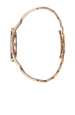 RELOJ ODESA ORO FUCSIA