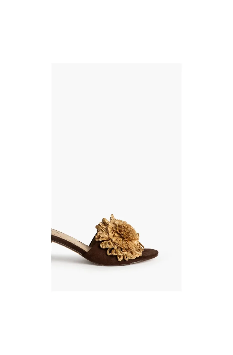 SANDALIAS FLOR RAFIA