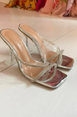 SANDALIAS SPARKLE SILVER