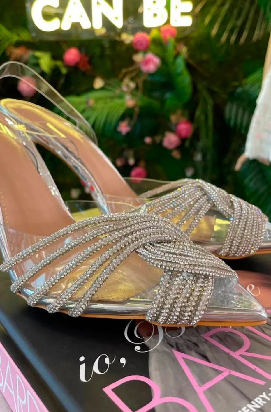 SANDALIAS VINILO JEWEL
