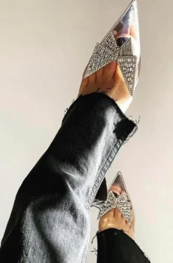 SANDALIAS VINILO MARIPOSA JOYA