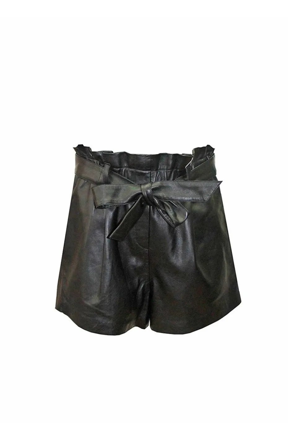 SHORT BELLINI PIEL NEGRO