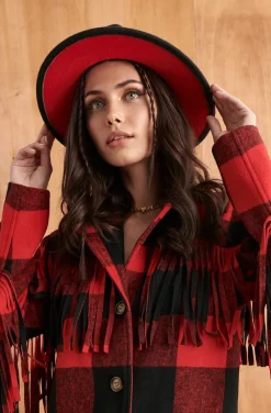 SOMBRERO BLACK & RED