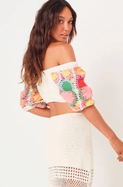 TOP DE CROCHET LET DE SUNSHINE IN CROCHET-RAIMBOW BY SPELL