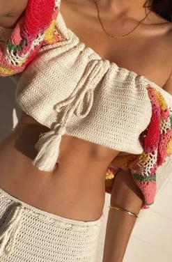 TOP DE CROCHET LET DE SUNSHINE IN CROCHET-RAIMBOW BY SPELL
