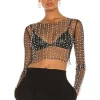 TOP DE PERLAS BLACK