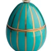 VELA TURQUESA Y DORADA