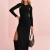VESTIDO DE PUNTO DRAMA KNIT DRESS BY FETICHE SUANCES