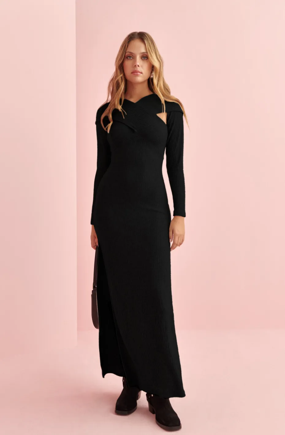 VESTIDO DE PUNTO DRAMA KNIT DRESS BY FETICHE SUANCES
