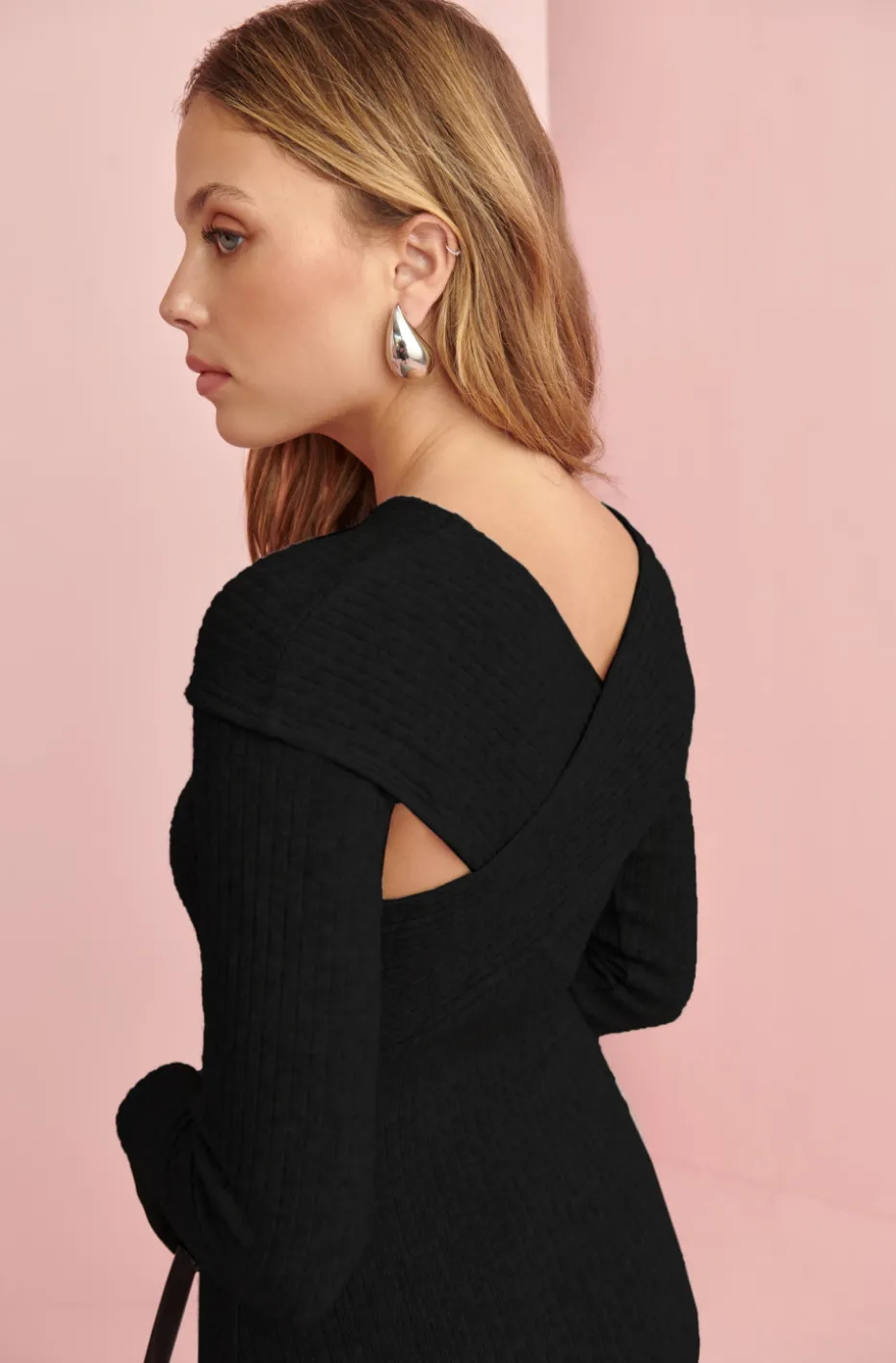 VESTIDO DE PUNTO DRAMA KNIT DRESS BY FETICHE SUANCES