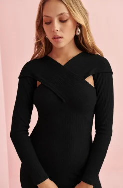 VESTIDO DE PUNTO DRAMA KNIT DRESS BY FETICHE SUANCES