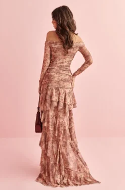 VESTIDO FLORAL ANTIQUE BY FETICHE SUANCES
