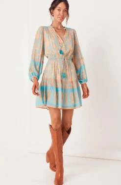 VESTIDO JUNIPER PLAYDRESS EGGSHELL BLUE BY SPELL