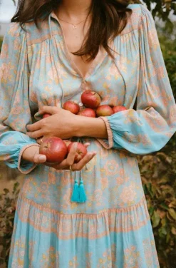 VESTIDO JUNIPER PLAYDRESS EGGSHELL BLUE BY SPELL