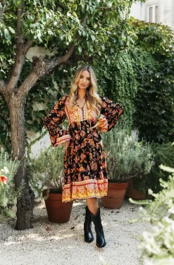 VESTIDO MIDI CINNAMON