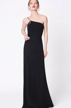 VESTIDO NEGRO ASTERISCO