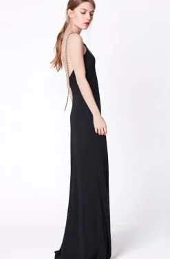 VESTIDO NEGRO ASTERISCO