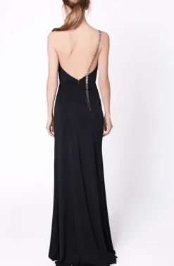 VESTIDO NEGRO ASTERISCO