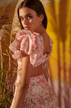 VESTIDO ROYAL BOTANIC BY FETICE SUANCES
