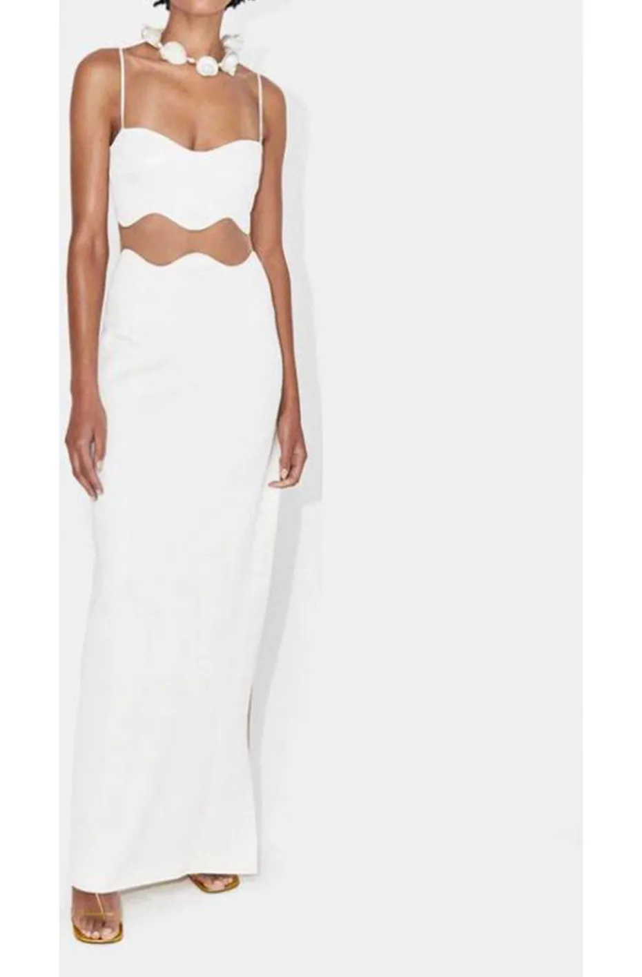 VESTIDO SCAPE WHITE