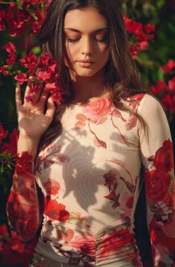 VESTIDO WILD ROSES BY FETICHE SUANCES
