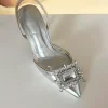ZAPATOS JOYA PLATA METALIZADA